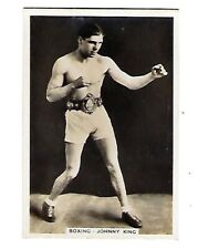 Early 1900's Cigarettes Trade Card Sporting Events & Stars, Boxing Johnny King picture