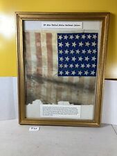 WW1 WW2 USA US American 39 Star Flag Vintage 87S5 picture