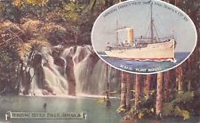 Two Postcards Jamaica via Imperial Direct West India Mail Service~127431 picture
