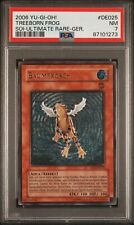 Yugioh Card Treeborn Frog Ultimate Rare Unlimited Shadow of Infinity PSA 7 picture