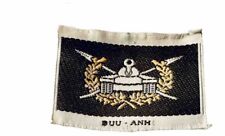 RVN South Vietnam Army Armor Qualification Woven Patch  Dress Uniform Issue picture