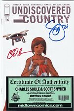 UNDISCOVERED COUNTRY #16A (2019 IMAGE) SIGNED BY SOULE & SNYDER ~ UNREAD NM picture