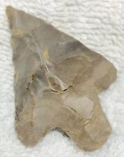 Authentic Pre Historic Native American Hardin stemmed arrowhead point picture