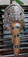 **AWESOME VINTAGE NATIVE GUATAMALA  FOLK ART BIRD  MASK QUALITY SUPER** picture