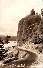 Bishop's Cap, Columbia River Highway, Oregon OR RPPC Postcard picture