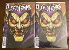 WEB OF SPIDER-MAN #1 RYAN BROWN 2ND PRINT VARIANT (2024) Higher Grade Lot of 2 picture