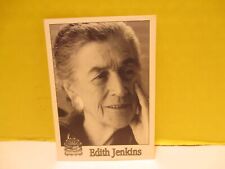 Booksmith Author Trading Card #473 EDITH JENKINS 2001 for SELECTED POEMS picture