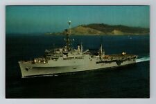 Ships -U.S.S. Dubuque, Amphibious Transport Dock Vintage Souvenir Postcard picture