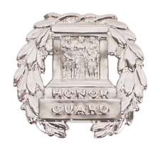 GENUINE U.S. ARMY BADGE: TOMB OF THE UNKNOWN - REGULATION SIZE, MIRROR FINISH picture