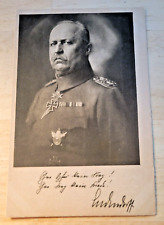 Postcard WW1 General Erich Ludendorff Armed Forces Chief of Staff In The East picture