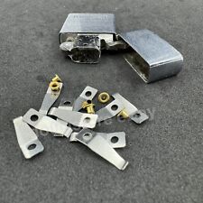 For Zippo Lighters, Straight Metal Cam Spring Repair Kit Sheet and Rivets Set picture