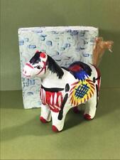 Showa Toys, Sacred Horse, White Papier-Mâché Doll, Local Toy, Folk Art, Zodiac, picture