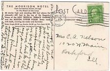 Vintage 1937 Advertising Postcard Morrison Hotel Downtown Chicago Illinois picture