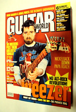 Guitar World Magazine May 2002 Weezer Blink Dimebag Pink Floyd Ace Frehley Down picture