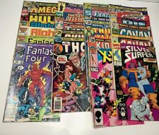 1976 - 1994  MARVEL COMICS 22 Comic Books  THOR, XMEN, FAN FOUR, HULK, SLVR SRFR picture