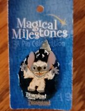 Disney DLR -2005 Magical Milestones Stitch Rides LE 2000 Pin- Matterhorn Bobsled picture