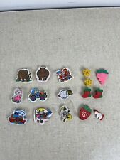 Vintage 80's Erasers  - lot picture
