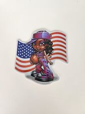 Vtg Y2K Homies/Bratz inspired Girl vending machine holographic sticker - USA picture