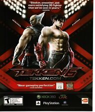 2009 Tekken 6 Video Game Vintage Print Ad picture