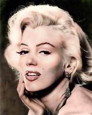 Marilyn Monroe 8x10 RARE COLOR Photo 611 picture