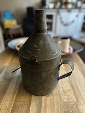 Vintage Coal Miners Tin Metal Canteen picture