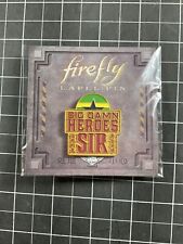 Firefly Lapel Pin NEW IN PACKAGE “Big Damn Heros” picture