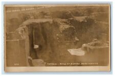 c1920's Catania Italy, Ruins Of Roman Amphitheater RPPC Photo Vintage Postcard picture