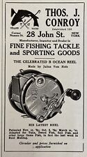 1914 AD.(XH77)~THOS. J. CONROY, JOHN ST. NYC. THE CELEBRATED B OCEAN REEL picture