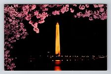 District of Columbia, Washington Monument , Vintage Souvenir Postcard picture