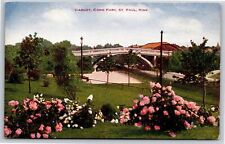 St Paul Minnesota~Viaduct @ Como Park~Vintage Postcard picture