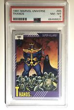 1991 Marvel Universe **Thanos** #85 (Super Villains) Graded PSA Vintage Marvel picture