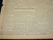 1923 FEBRUARY 16 NEW YORK TIMES - PHARAOH'S TOMB INNER CHAMBER READY - NT 8500 picture