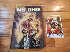 Tales of Mr. Rhee Volume 4 Everything Burns 2018 Hardcover SIGNED x 3 Postcard picture