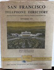 1955 (Sept) San Francisco Telephone Directory Phone Book RARE post WWII history picture