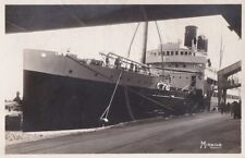 CPA 13 MARSEILLE PORTE ORIENT Bassin de la Joliette Arrival dock liner 1937 picture