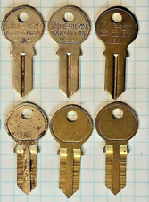 NOS Lot of 6 Genuine American Lock Co blanks BKB (1041C) (AM1) Rare Locksmith picture