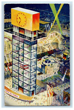 c1950's Shell Oil Tower, Clock Tower, Canadian National Exhibition Postcard picture