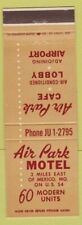 Matchbook Cover - Air Park Motel Mexico MO WEAR picture
