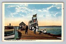 Lake Winnepesaukee NH-New Hampshire, Steamboat Landing, Melvin, Vintage Postcard picture