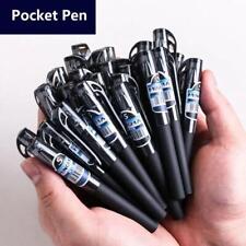 5pcs Portable  Mini Pocket Ultra Pen  Short Gel  Quick Dry 0.5mm Signing pen picture