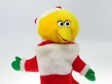 Vintage Big Bird Christmas Stocking 1998 Plush Head Sesame Street Muppets 22