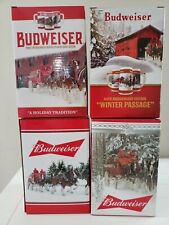2016 2017 2018 2019 Budweiser Anheuser Busch Holiday Christmas steins picture