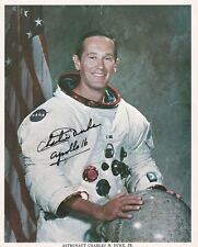 ORIGINAL - Astronaut Charles Charlie Duke Autograph signed NASA Photocard 8x10 picture