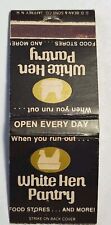 White Hen Pantry Nationwide Jaffrey NH Matchbook Cover Full 20 Matches picture