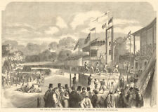 The annual Manchester Athletic Festival on the Manchester Racecourse 1865 picture