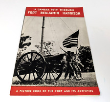 Fort Benjamin Harrison Booklet Camera Trip Indiana WWII Military Ephemera Photos picture