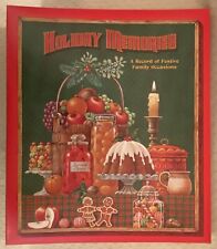 Vintage Unused Hallmark Holiday Memories Album Thanksgiving Christmas New Year’s picture