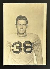 Handsome Football Player 38 High School Original B&W Photo Mid 1950’s picture