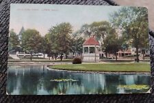 Lynn MA Gold Fish Pond Vintage Massachusetts Postcard c1908 picture