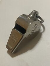 Acme Thunderer Whistle Wilson Sporting Goods Logo Made In England Old Vintage picture